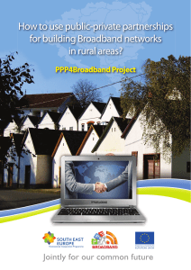 EC - How to use PPP for rural broadband - 2013