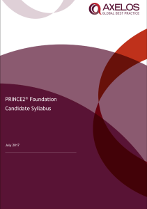 PRINCE2-2017-Foundation-Syllabus