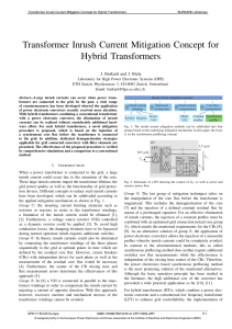 16.Transformer inrush current mitigation concept for hybrid transformers