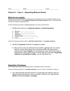 Topic 3 Review Worksheet