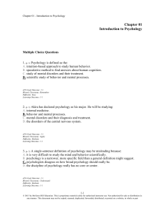 Downloadable-Test-Bank-for-Understanding-Psychology-11th-Edition-Feldman-Chap001