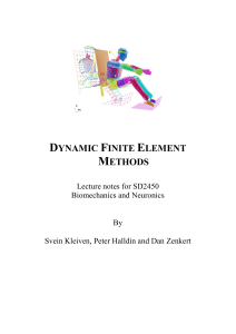 Dynamic Finite Element Methods