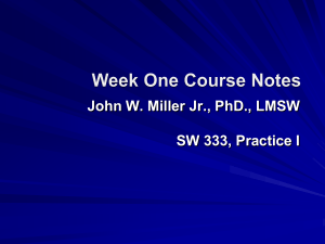 Week One and Two Course Notes (1)