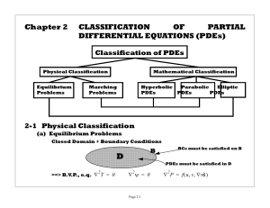 ch1-classification of pde
