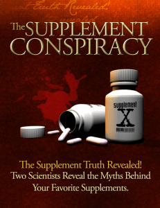 The-Supplement-Conspiracy