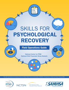 Trauma - Skills for Psychological Recovery (SPR)