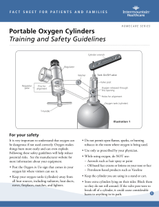oxygen cylinder safety