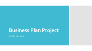 06Business Plan Project