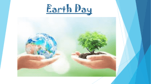 Earth Day Poem PPT