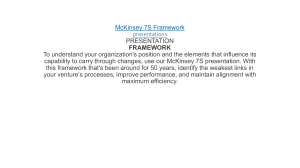 You Exec - McKinsey 7S Framework Complete