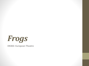 ARISTOPHANES THE FROGS PPT