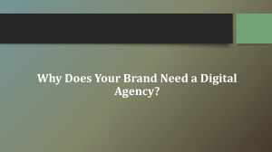 Why Does Your Brand Need a Digital Agency
