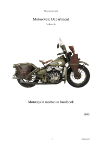 The armored school motorcycle mechanics handbook