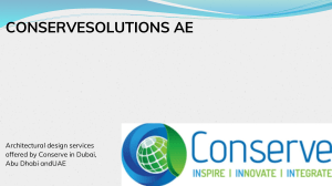 CONSERVE SOLUTIONS