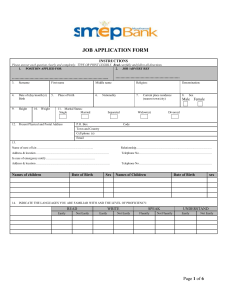 SMEP-Job-Application-Form
