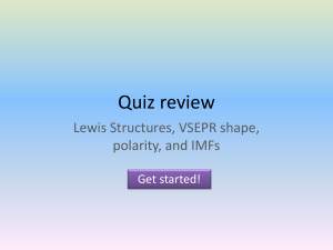 lewis VSEPR review