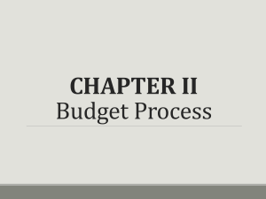 Budget Process UPDATED
