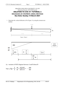 STRUCTURAL ANALYSIS TUTORIAL-2-SOLUTION