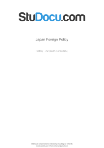 japan-foreign-policy