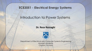 Lecture 1. Introduction to Power Systems