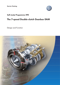 VW SSP 390 7-speed Double-clutch Gearbox 0AM