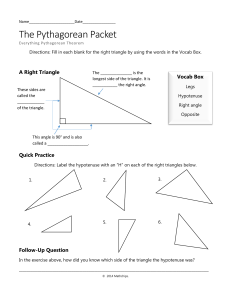 Pythagorean Packet
