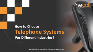 How to Choose Telephone Systems for Different Industries