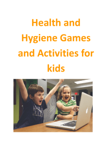 Health and Hygiene Games and Activities for kids