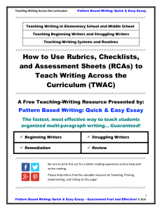 use-rubrics-checklists-to-teach-writing-by-quick-easy-essay-45p