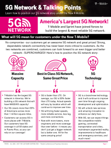 T-Mobile 5G Network Positioning