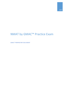 NMAT by GMAC™ Practice Exam ( PDFDrive )