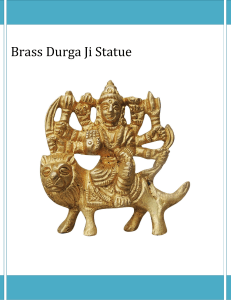 Brass Durga Ji Statue