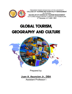 GLOBAL CULTURE CHAPTER 1