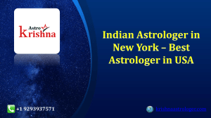 Indian Astrologer in New York – Best Astrologer in USA – Krishnaastrologer.com