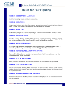 Rules for Fair Fighting