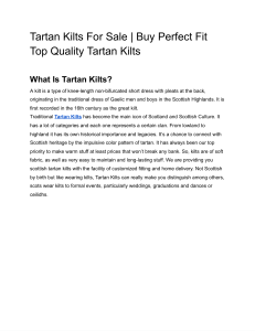Tartan Kilts For Sale   Buy Perfect Fit Top Quality Tartan Kilts