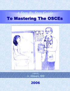 A Step By Step Guide To Mastering The OSCE
