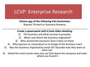 lcvp enterprise research