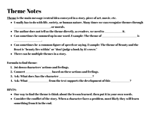 Theme Guided Notes