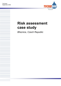 Example - Risk assessment case study- Czech Republic