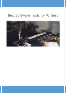 top 10 software for writers
