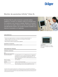 Monitor de pacientes Infinity Vista XL