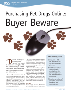 FDA Buyer Beware - Online Rx.pdf