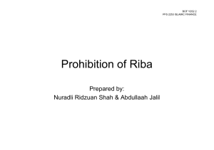 Prohibition+of+Riba