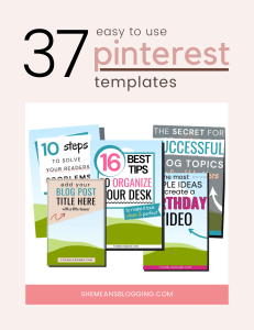 37 Pinterest Templates Set