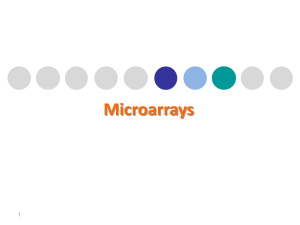Talk3 Microarrays