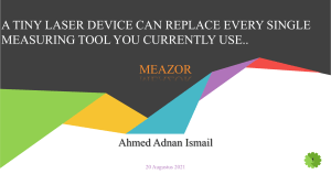 Presentation - AHMED ADNAN - MEAZOR