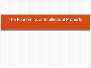 Lecture 5 - Intellectual Property
