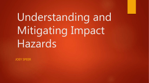 Understanding and mitigating impacthazards