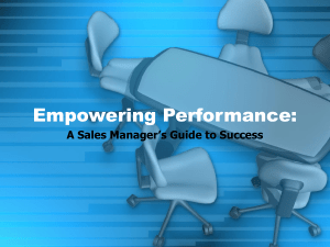 Empowering Performance Powerpoint